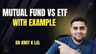 Mutual Fund vs ETF (with demo example)