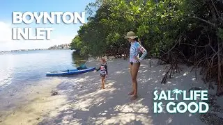 SUP Paddle Boynton Inlet Sandbar, Covid safe family fun