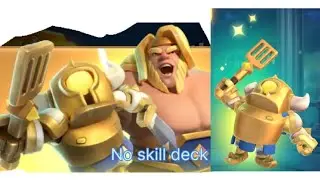 New season no skill hero deck.#clashroyale#shorts