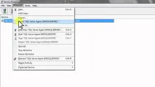 Auto Restart the SQL Server Agent Windows Service