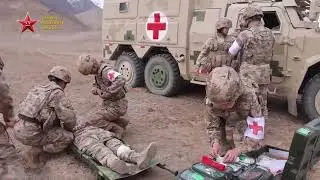 Army Medical Team Conducts Battlefield Rescue Training
