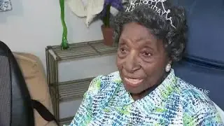 Woman turns 110 years old