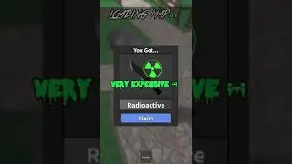 Getting radioactive in mm2! 💚 #shorts #mm2 #roblox #robloxmm2
