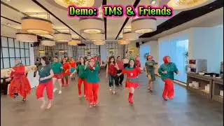 STOMP 2,3,4 - Line Dance // Improver // Choreo Rob FowLer // TMS & Friends 