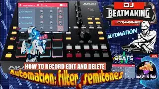 AKAI MPC ONE - #248 Beat Making :automation,filter,semitones  #MPC, #MPC_ONE, #DJ_SharpMC_LIVE