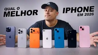 Qual MELHOR iPhone para COMPRAR em 2026? De R$1.000 a 10.000 Todos os MODELOS!