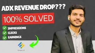 Google Adx Revenue, Impressions and Clicks Dropping Issue Solution!!!