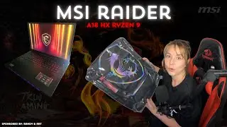 UNBOXING the MSI Raiden A18 HX A9WIG AMD Ryzen 9