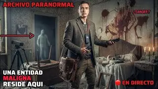 🔴EN VIVO: El Hotel de la SANGRE🩸Actividad Poltergeist captada ahora 😱 #terror