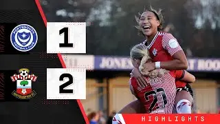 WOMEN'S HIGHLIGHTS: Portsmouth 1-2 Saints | Adobe Women's FA Cup