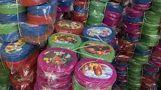 Lunch box oval milky | kids school Tiffin wholesale | Anushka plastic products | household products