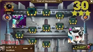 SUMMONERS WAR! Toa Hell 1-10  30* Completed (Feburary 2025)