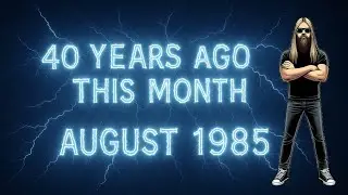 40 Years Ago This Month: August 1985