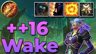 ++16 Necrotic Wake Tyrannical | 12.4k Overall | 9.2 Kyrian Arcane Mage PoV M+