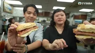 美食新聞報道｜Agnes帶施焯日造訪澳門地道「茶記」！細嚐即叫即煎嘅香脆豬扒包！｜黃婉曼｜倪嘉雯｜黃嘉雯｜TVBUSA｜美食
