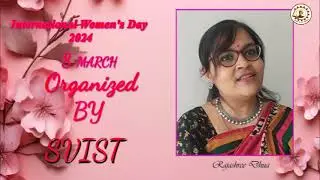 Rajashree Dhua womans day Swami Vivekananda Institute Of Science & Technology #svist