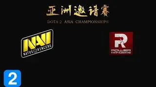 Highlights Natus Vincere vs PowerRangers Game 2- Dota 2 Asia Championship 2015