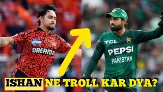 Indian wicketkeeper Ishan Kishan trolls Pakistan captain Mohammad Rizwan