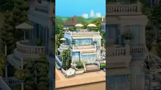 Cozy Bistro Cafe || no CC The Sims 4 Build #EAPartner #thesims4