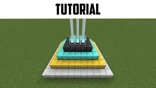 Minecraft: How to Build a Six-Beacon Pyramid (Step By Step)