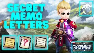 Secrets Memos for Cooking & Hidden Quest! Moonlight Sculptor MMO!