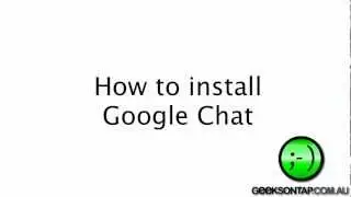 How to install Google Chat