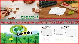 10 Amazing disposable napkins You Must Try in 2025