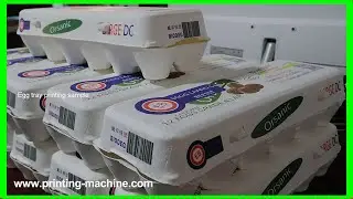 автоматическая машина для печати на яичных коробках