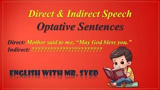 Direct & Indirect Speech of Optative Sentences | Easy English Grammar