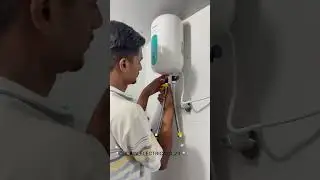 Installing new Bajaj geyser with new pipes , Follow for more