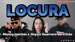 Manny Montes x Jinys x Guerrero de Cristo : Locura | Letra (Video lyrics)