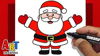 How To Draw SANTA CLAUS | MERRY Christmas 2025 /2026