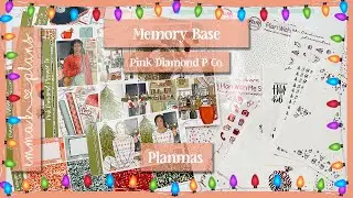 PLANMAS Day 7 - Memory Planner Base / Pink Diamond Planner Co