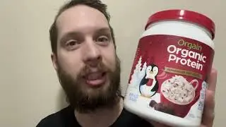 Органический протеиновый порошок со вкусом мятного горячего какао