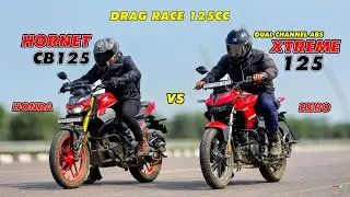 2026 Hero Xtreme 125 (Dual-Channel ABS) vs Honda CB 125 Hornet | Drag Race 🔥 Who&rsquo;s Faster?