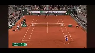 Iga Swiatek taps her racquet while in rally to distract opponent #Iga #cheating