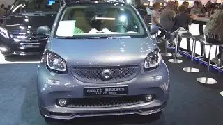 Smart Brabus Fortwo Coup&eacute; DCT tailor made Dark Champagne (2016) Exterior and Interior in 3D