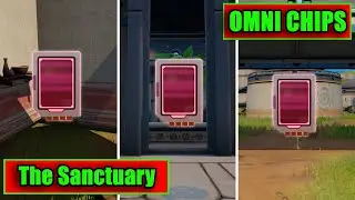 Collect Omni Chips at The Sanctuary (3) // Fortnite Season 2 Chapter 3