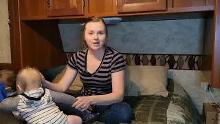 Camper tour + living with a baby and toddler