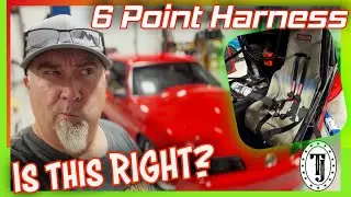✅ New NHRA Rules, 6 point harness install / Is this right? / Scaling the car, Guess the weight!