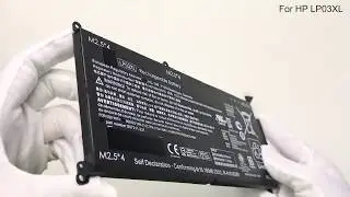 Battery for HP LP03XL (11.4V 48Wh 3 Cells)