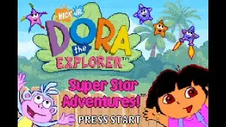 Dora the Explorer: Super Star Adventures (Game Boy Advance) Intro + Gameplay