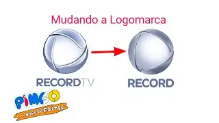 Fim de uma da logomarca da emissora antiga. A nova identidade visual da Record 