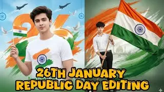 26th January photo editing in gemini only one minutes Republic day 2026 🌼 Prompt in My discription 🌼