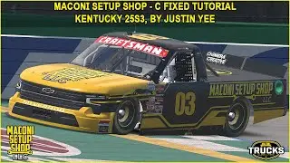 iRacing Maconi C-Fixed Trucks Kentucky Guide to Qualifying and Race 25S3