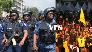 Ghana Police Clashes with Katanga Hall🤯🤯! Fellows, Charge.💛🖤 (2021)