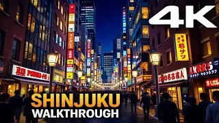 New Year's Eve | Tokyo, Japan | 4K Walkthrough