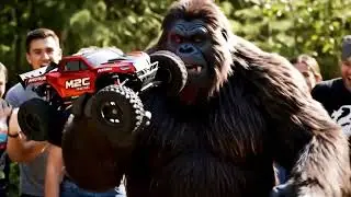BIGFOOT IS A BASHER????? #m2cracing #m2ctough #madeinusa #rcbasher