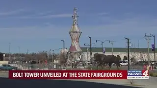 Bolt Tower unveiled at the State Fairgrounds
