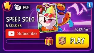 Speed solo 5 colors 775 solo challenge match masters 